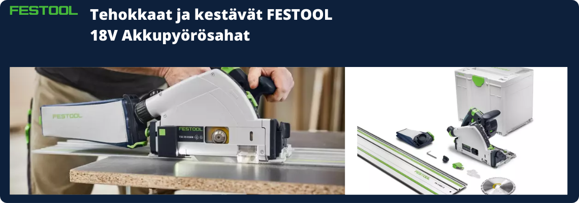 Festool 18V Akkupyorosahat
